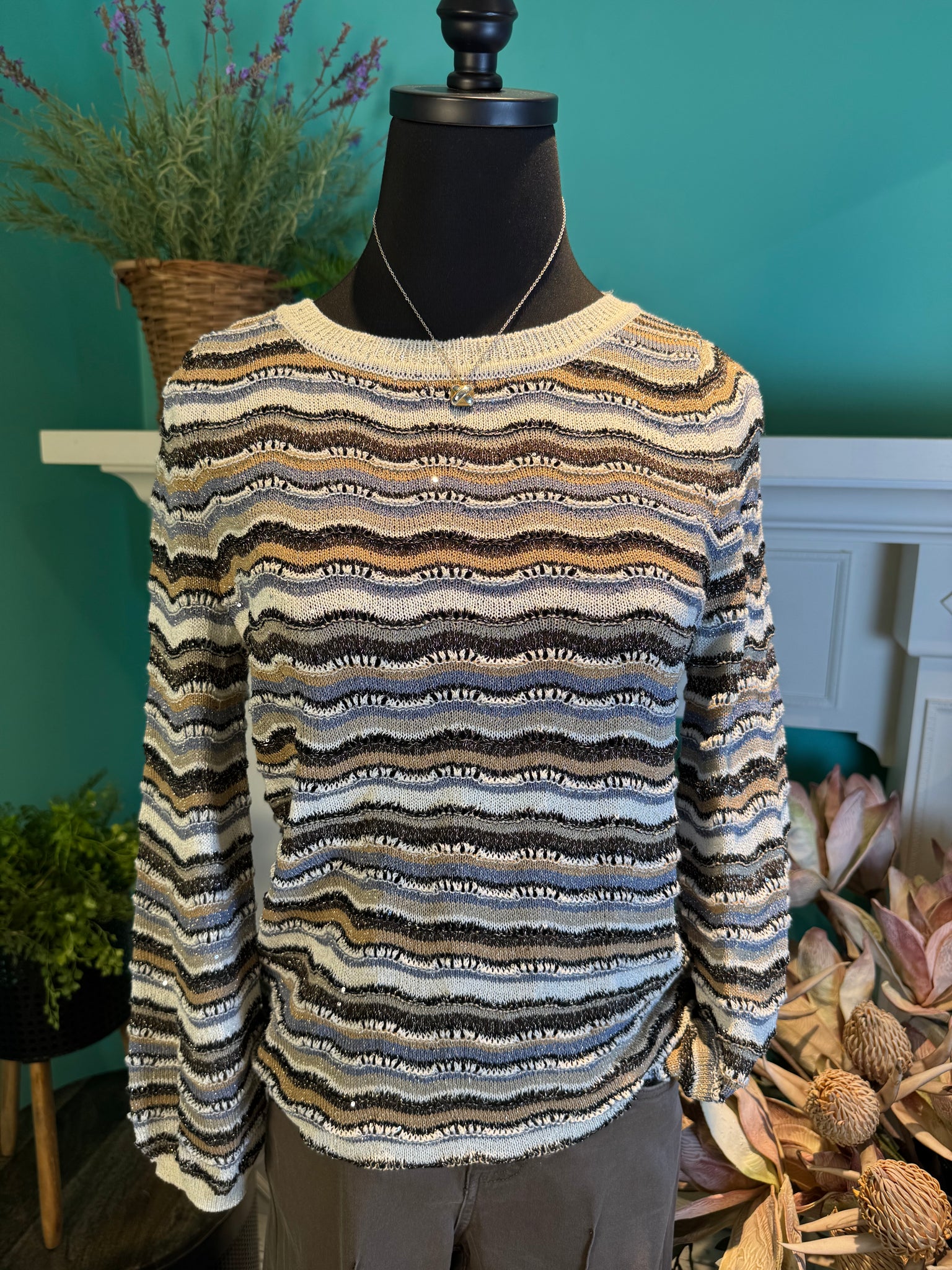 FDJ Wave Stitch Sweater