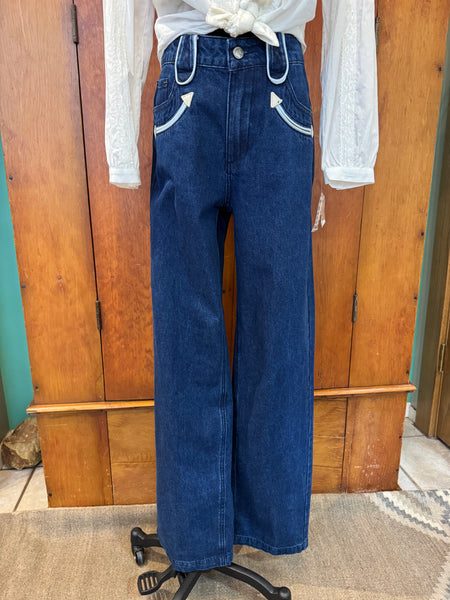 Howdy Hanny Vintage Western Denim Jeans