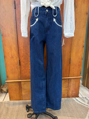 Howdy Hanny Vintage Western Denim Jeans
