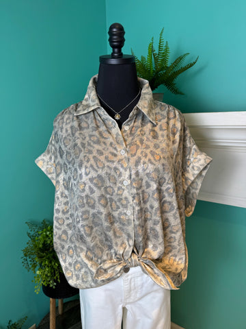 Love Leopard Top
