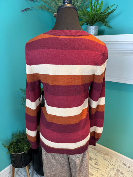 Liverpool Crew Neck Stripe Sweater