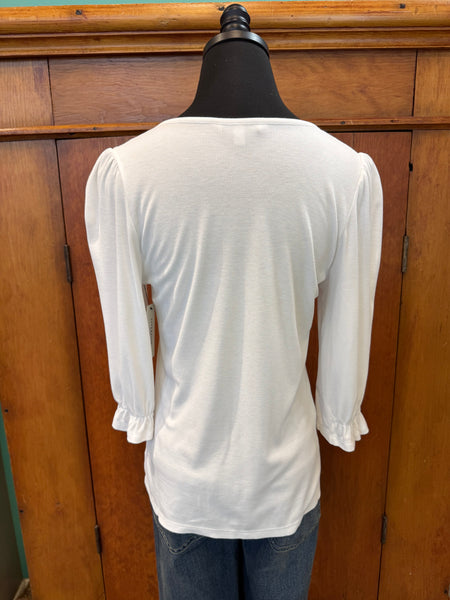 Liverpool Notch Knit Tee