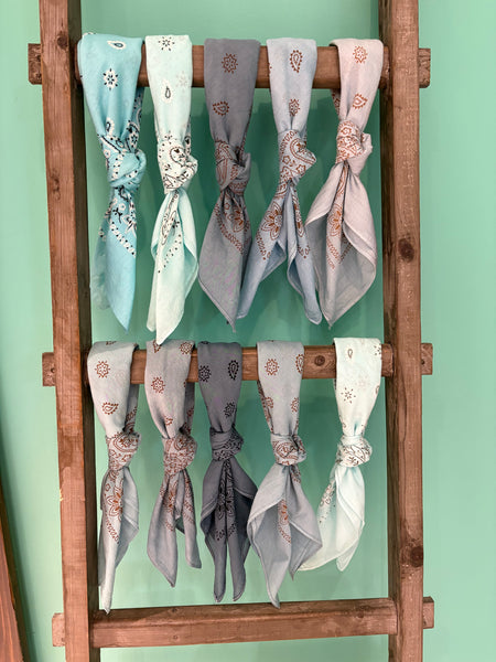 Cowboy Blue Bandannas