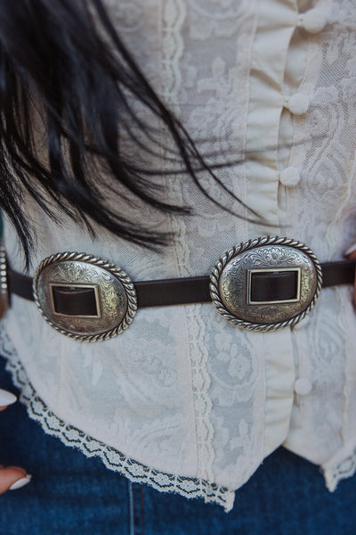 Brighton Fandego Concho Belt