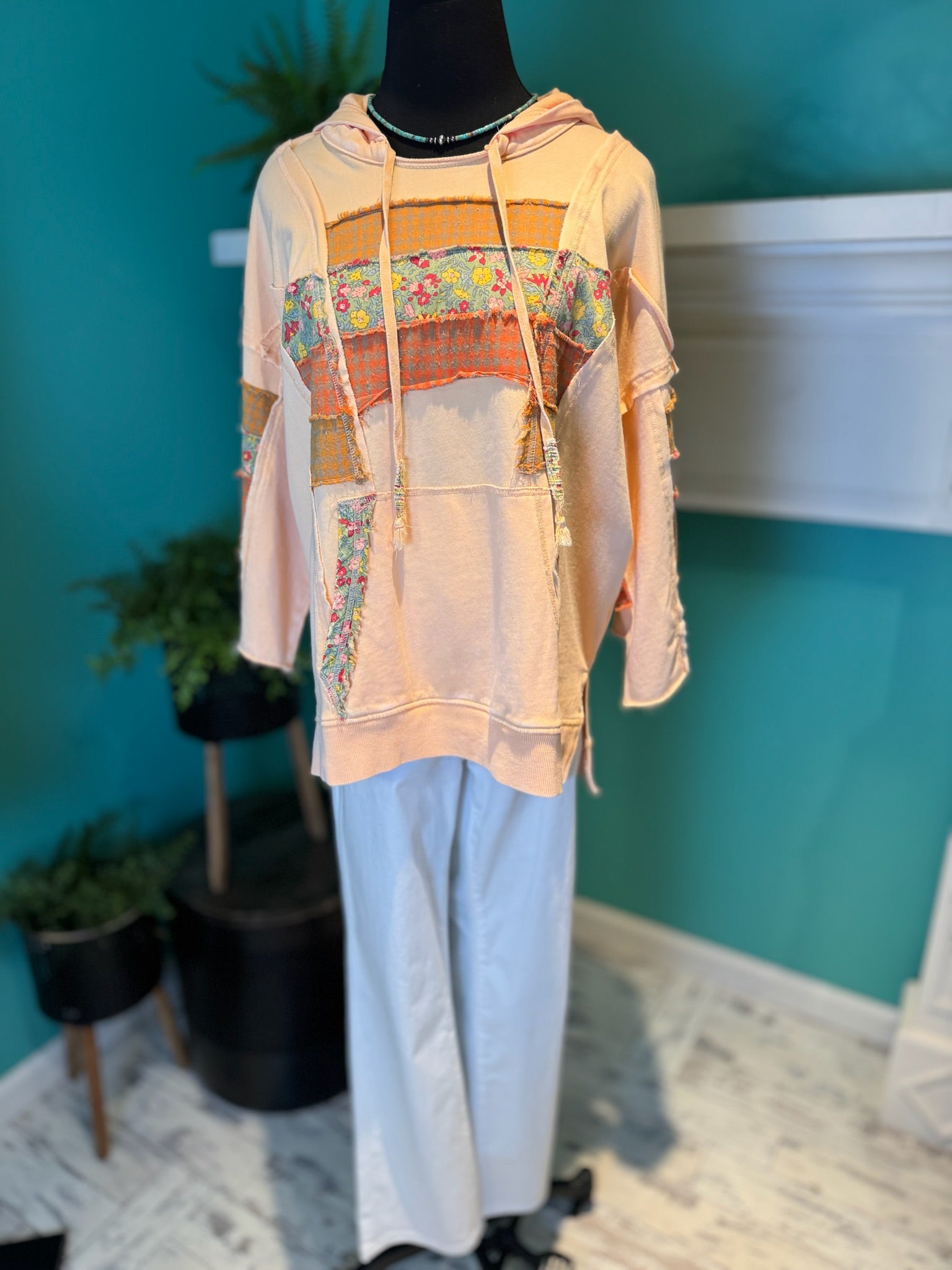 Easel Mix Mineral Hoodie