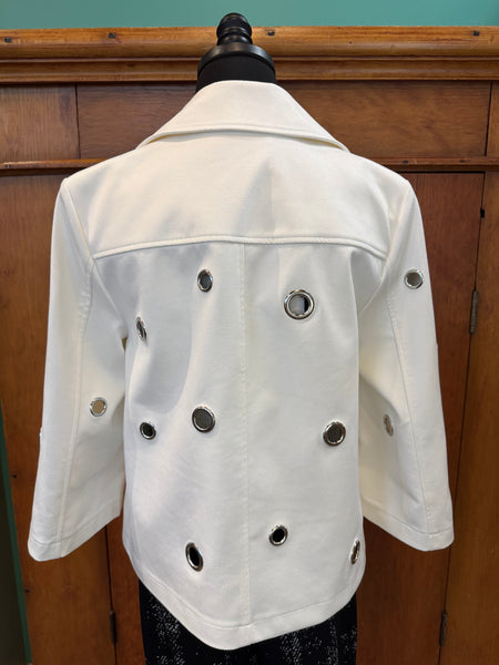 Joseph Ribkoff Grommet Jacket