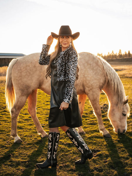 Joseph Ribkoff Sequin Jacket