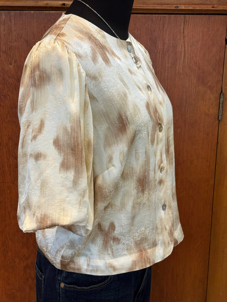 Esqualo Balloon Sleeve Blouse