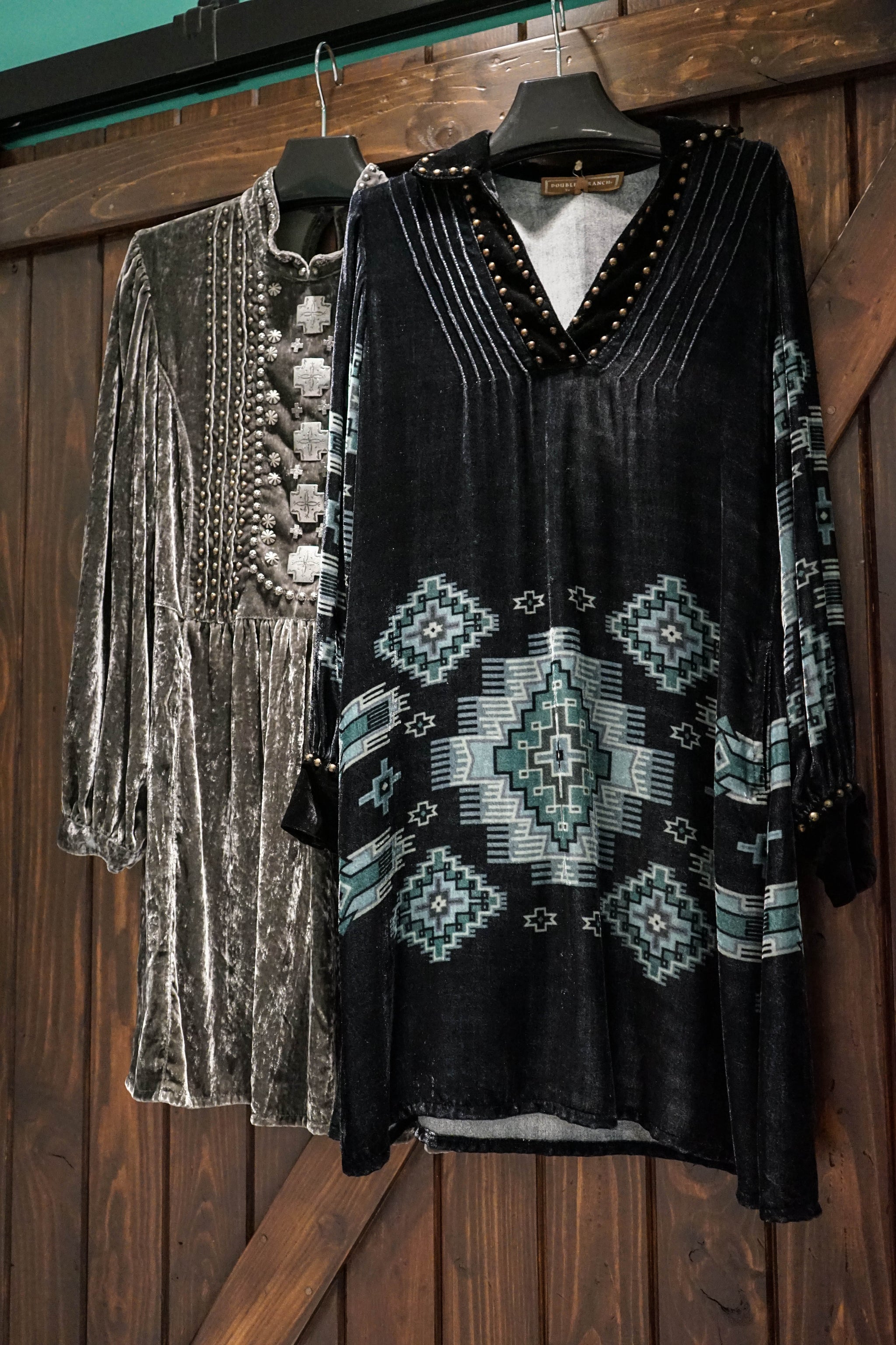 sachin and babi light blue dress Embroidered Bohemian Beach Caftan