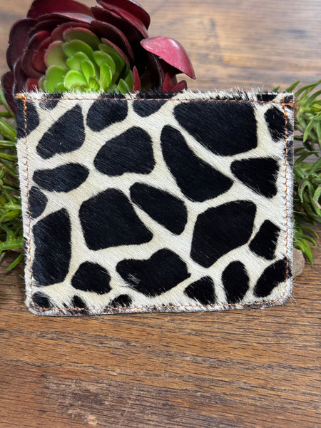 Cowhide Credit Card Wallet