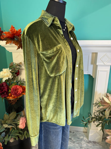 Classic Velvet Work Shirt