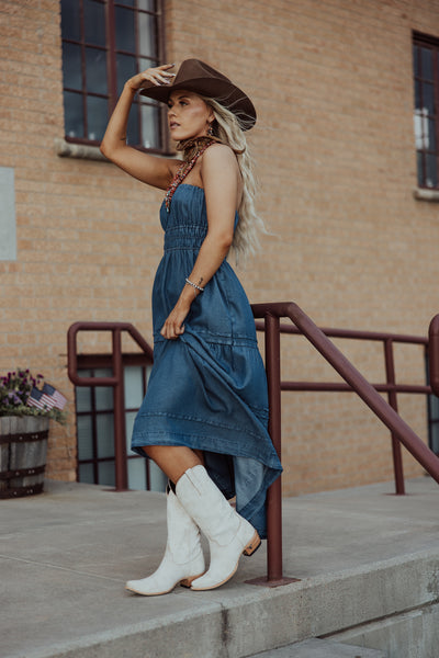 The Western Maxi Dress
