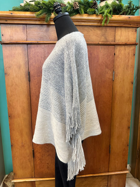 K&K Knit Poncho