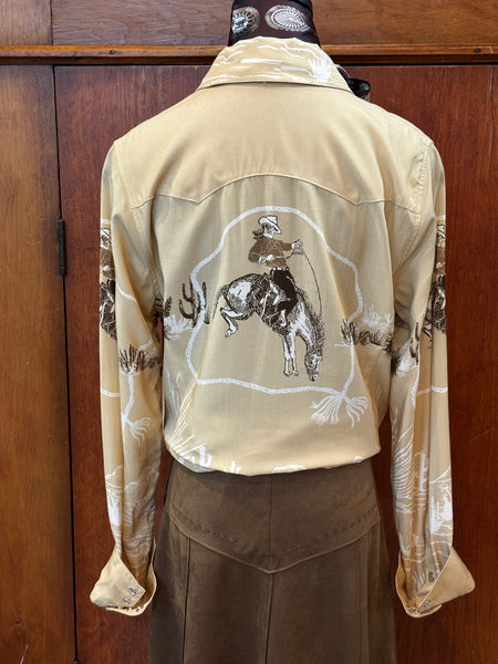 Cheyenne Western Snap Front Top