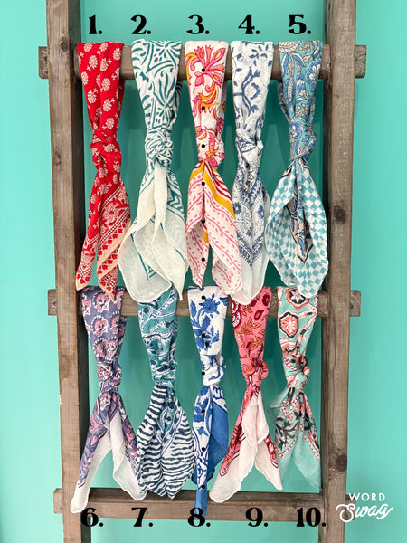 Bright Boho Bandanna