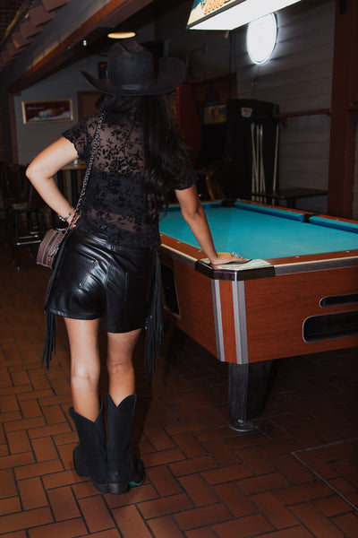 Emma Jane Boot in Soft Black Suede