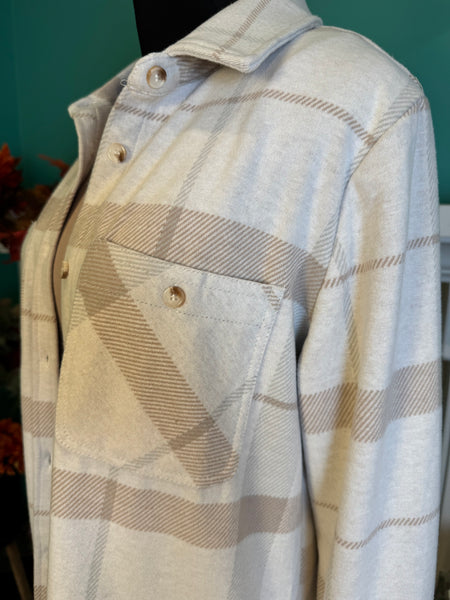 Panache Apparel Flannel Button Up Long Sleeve Shirt