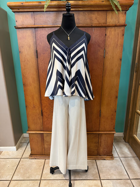 Irene Scarf Printed Top