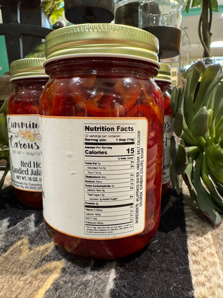 Cummings Carousel’s Red Hot Candied Jalapeños