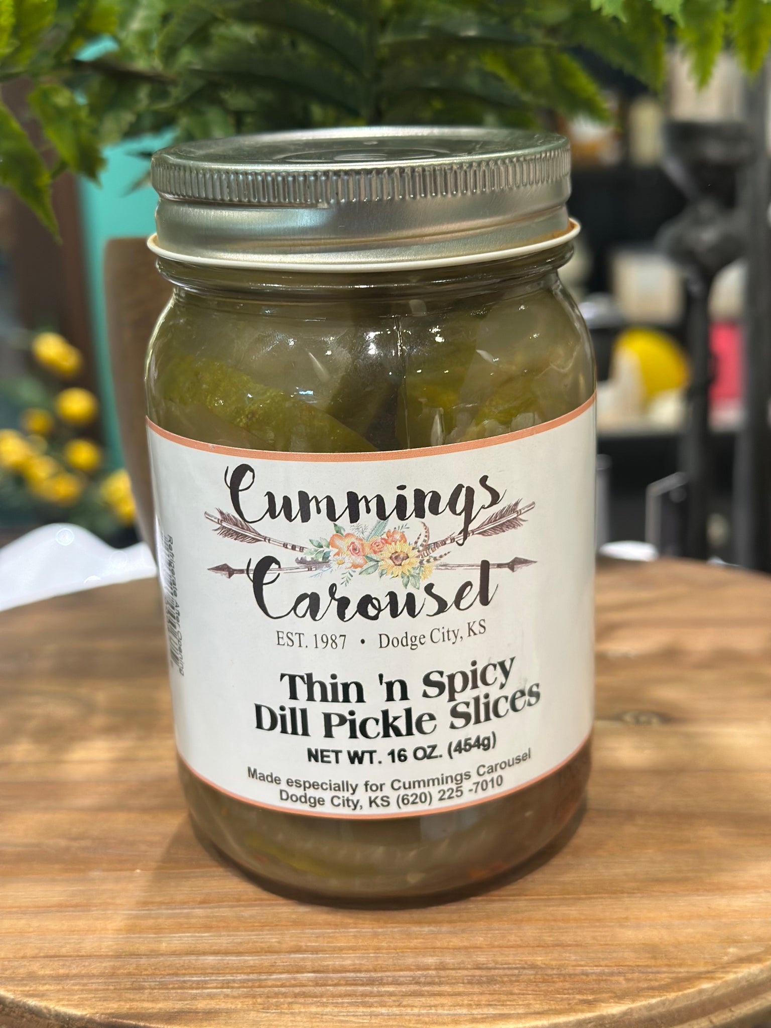 Cummings Carousel’s Thin ‘n Spicy Dill Pickle Slices