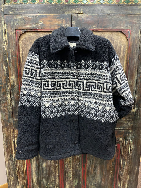 Elan Aztec Sherpa Jacket