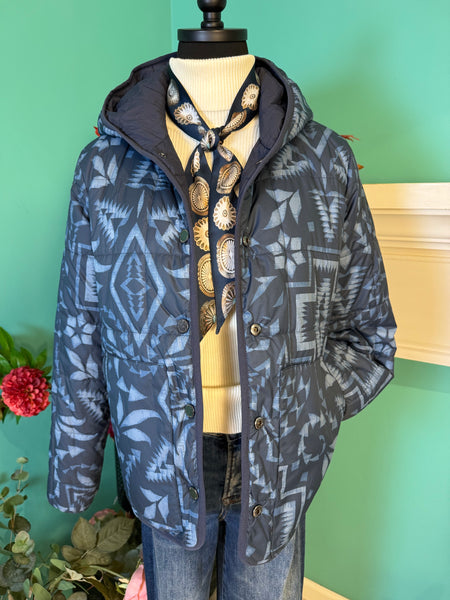 Pendleton Rock Creek Reversible Hoodie Jacket