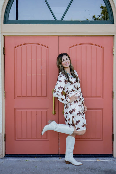 Cowboys & Cactus Dress