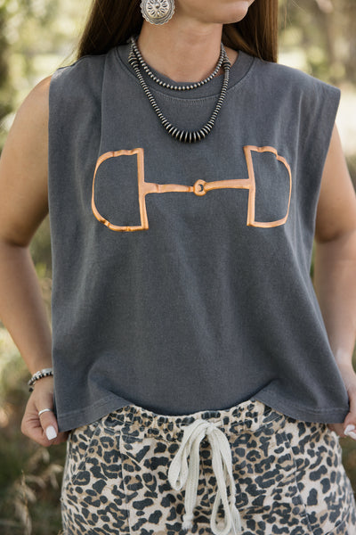 Summer Tees- Bit Muscle Tank Top
