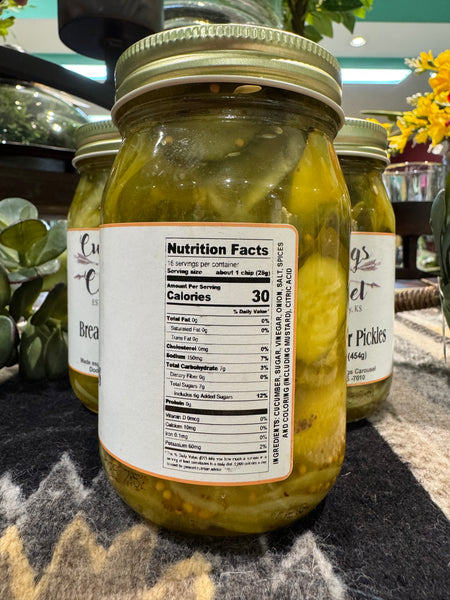 Cummings Carousel’s Bread & Butter Pickles