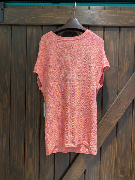Liverpool Short Sleeve Scoop Raglan Top