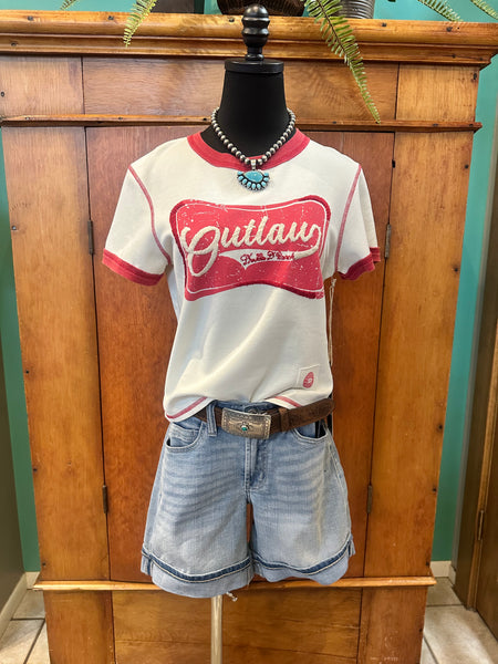 Double D Ranch Wanted Cowgirl Top