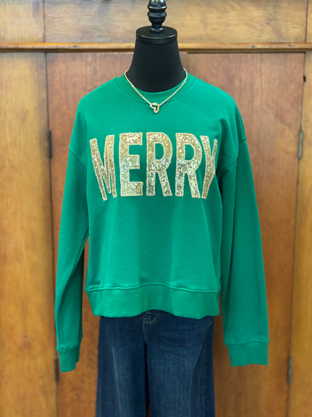 Wishlist Merry Sequin Sweater