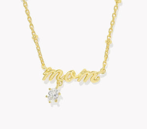 Kendra Scott Mom Necklace in Gold