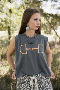 Summer Tees- Bit Muscle Tank Top