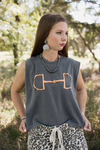 Summer Tees- Bit Muscle Tank Top