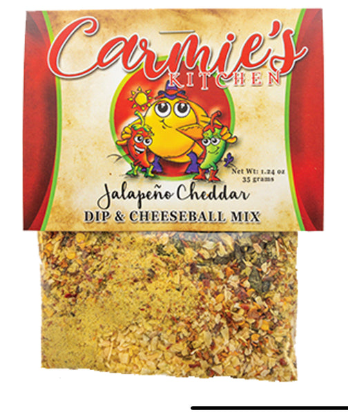 Carmie’s Jalapeño Cheddar Dip and Cheeseball Mix