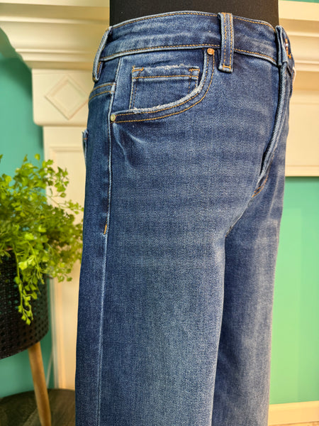 Risen High Rise Straight Tummy Control Jean