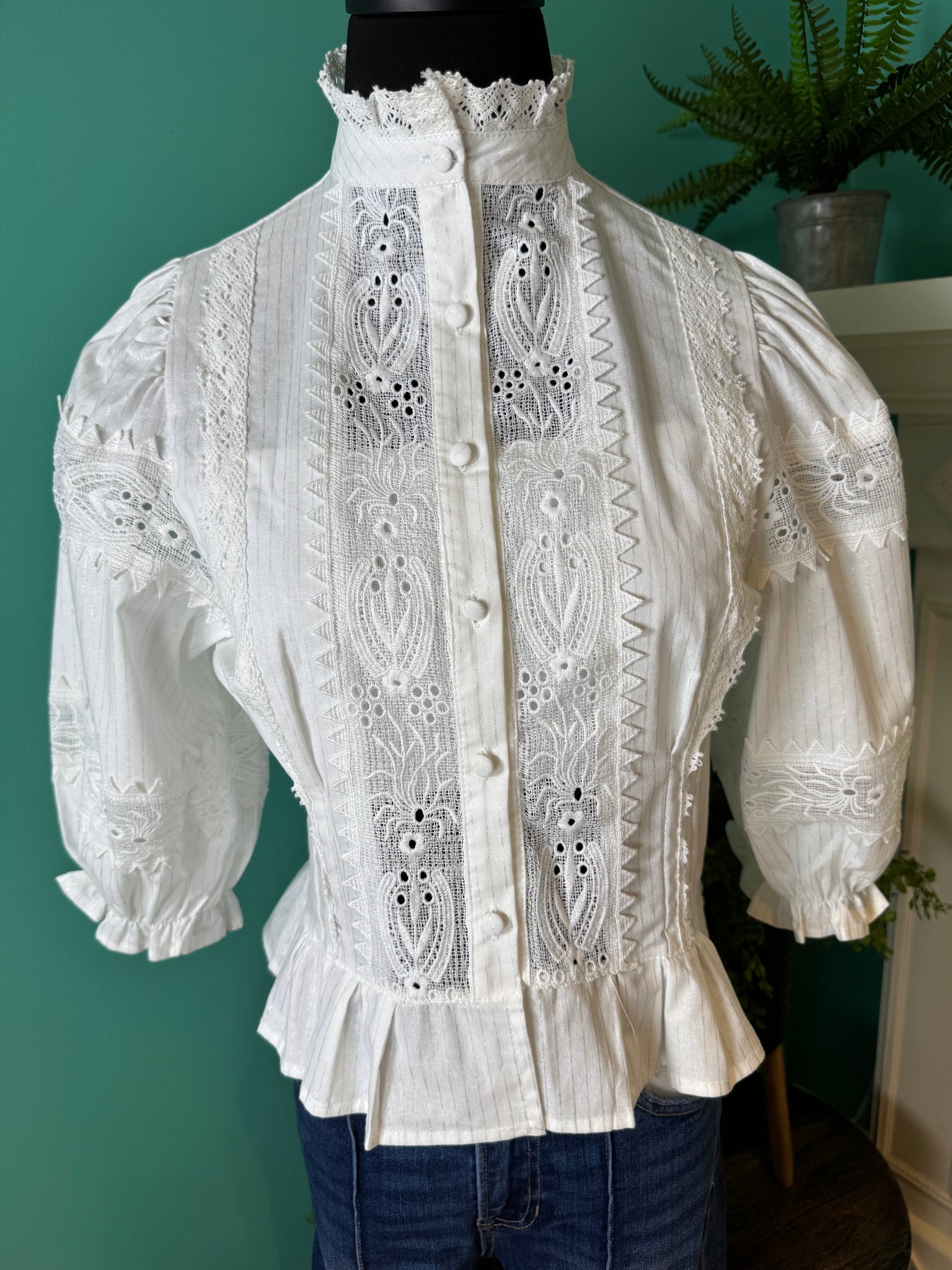 The Lace 3/4 Sleeve Top