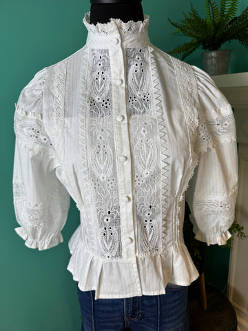 The Lace 3/4 Sleeve Top