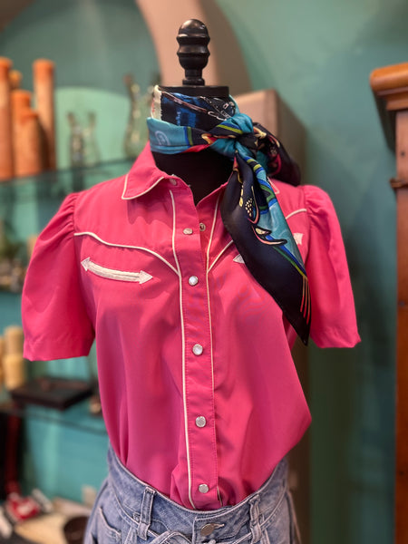 Howdy Hanny The Pearl Snap Short Sleeve Top