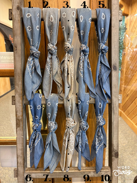Denim Hues Bandanna