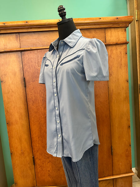 Howdy Hanny Pearl Snap Short Sleeve Shirt