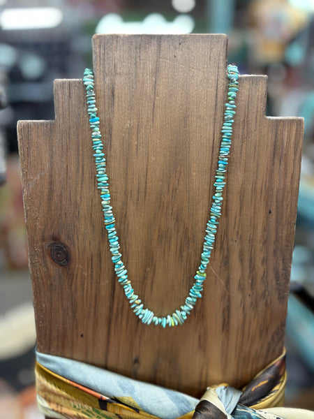 The Chip Turquoise Necklace