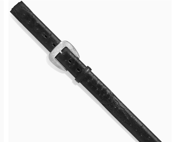 Brighton Ostrich Print Dress Belt