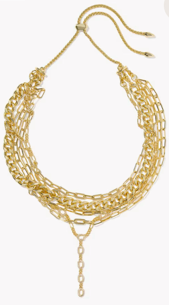 Kendra Scott Bella Gold Statement Necklace