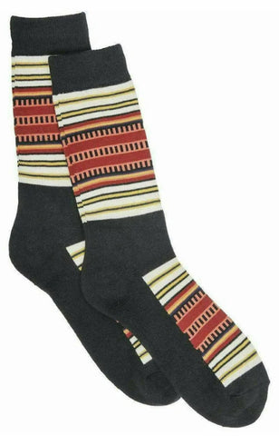 Pendleton Acadia Stripe Crew Socks