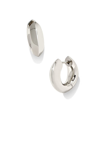 Kendra Scott Mikki Metal Huggie Earrings
