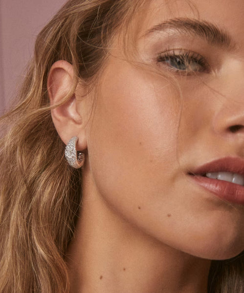 Kendra Scott Bella Silver Hoop Earrings