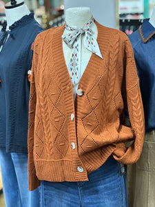 Panache Apparel The Button Up Cardigan