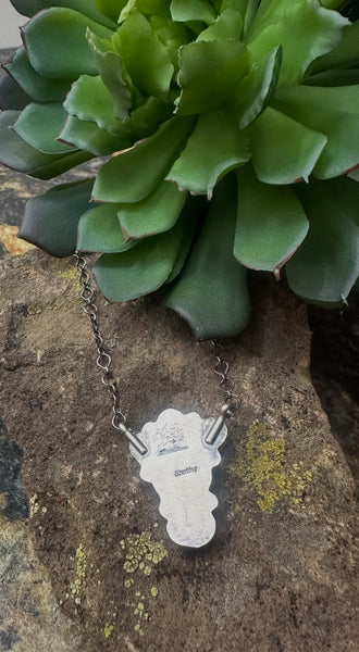 Bear Paw Cluster Necklace